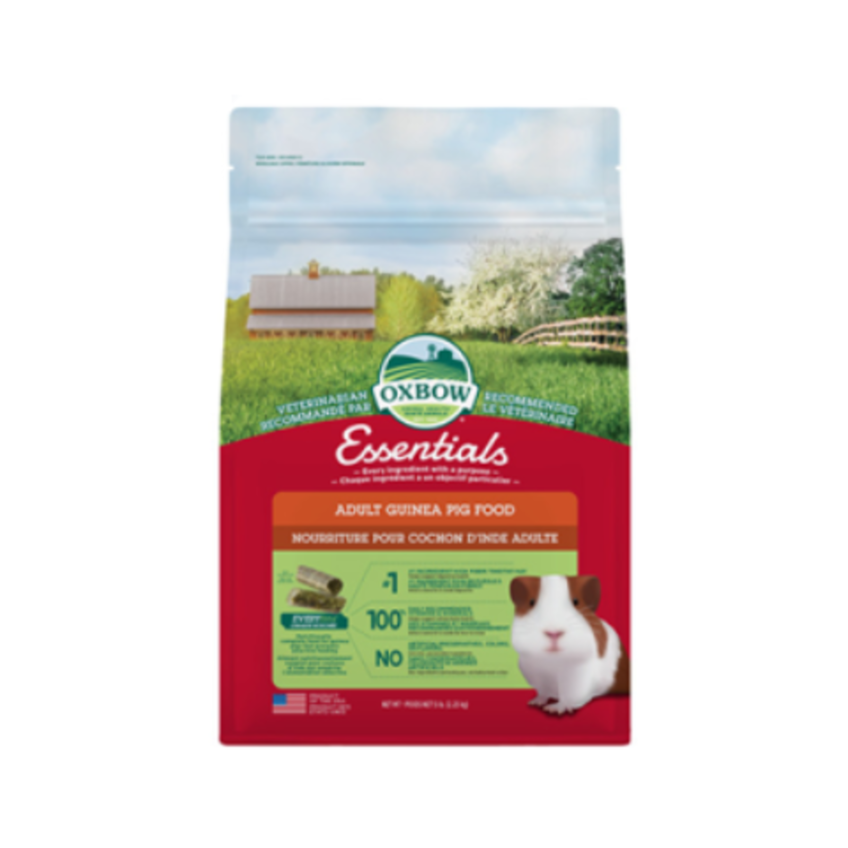 Oxbow Essentials - Nourriture pour cochon d'Inde adulte - 5 lbs