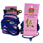 RIGA Tie out lead - cat - 6 m - Black