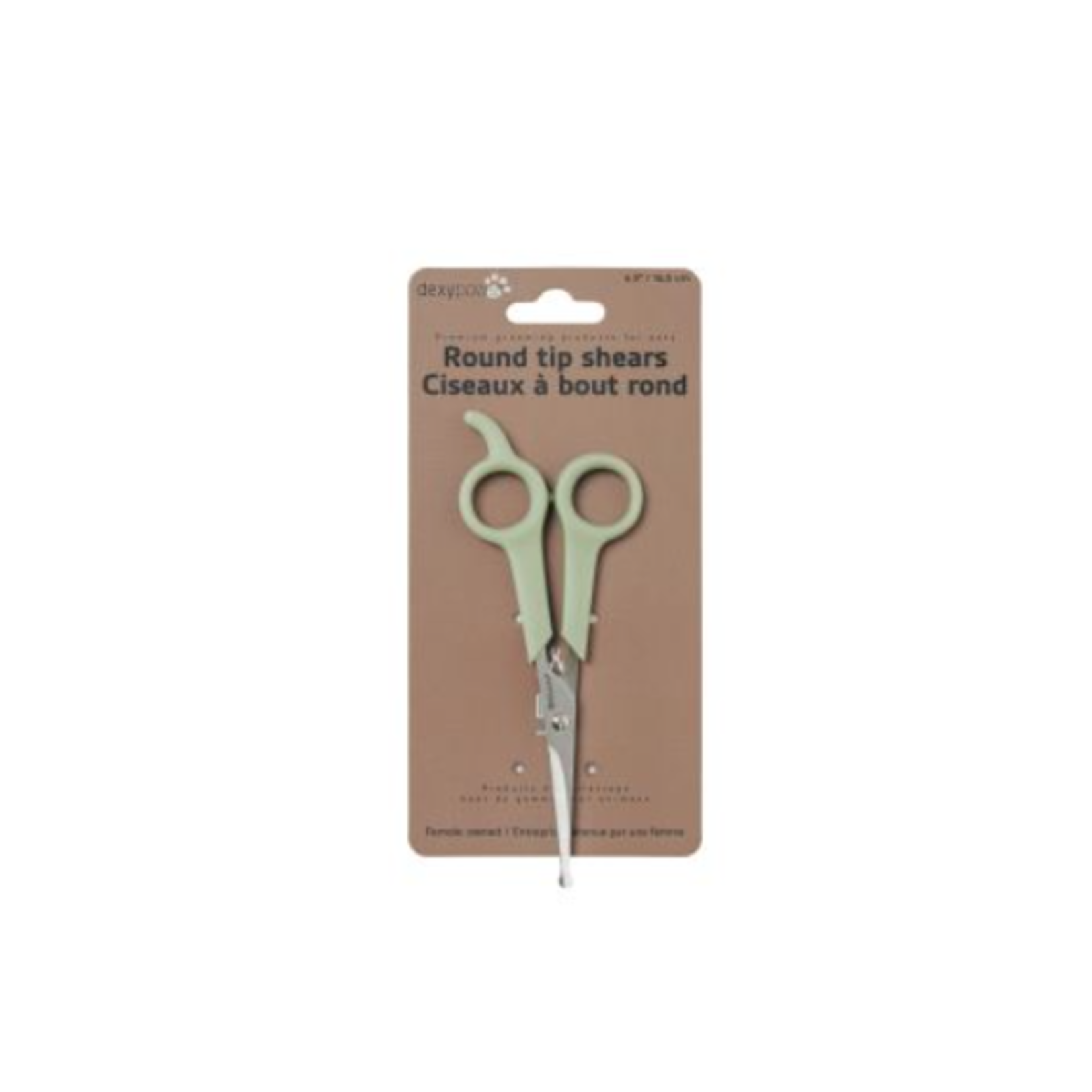 Dexypaws Round Tip Shears - 6.5 in