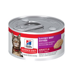 Hill's Science Diet Cat Savory Beef Entrée - 2.9 oz