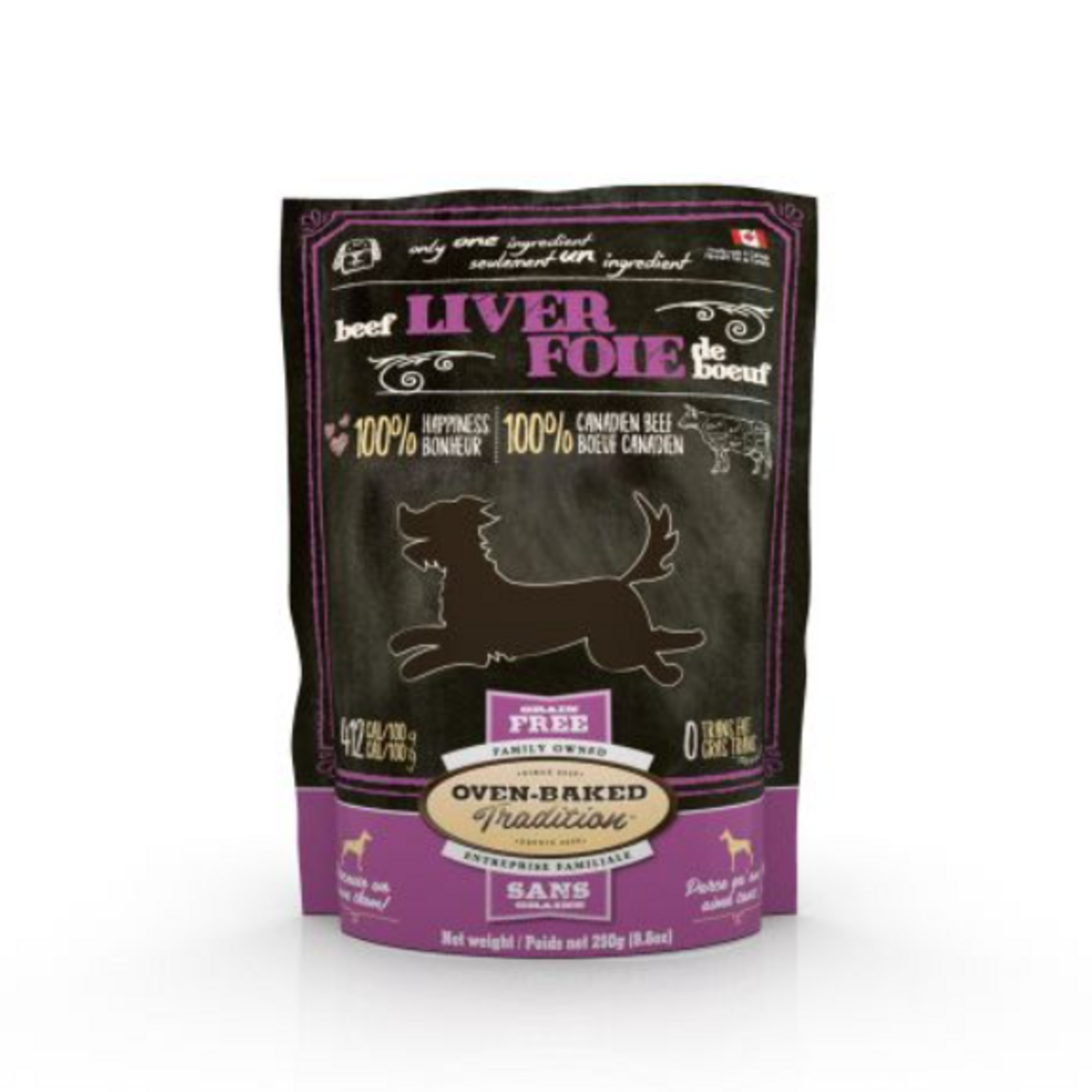 Oven-Baked Foie de boeuf déshydraté - Sans Grains - 250 g