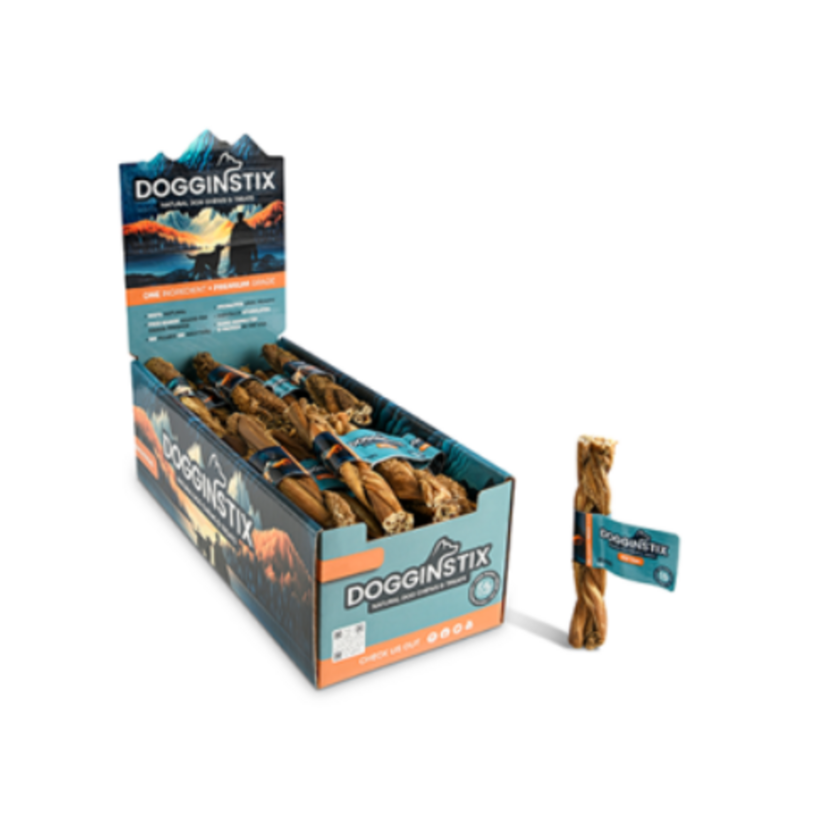 Open Range Braided Beef Tripe - 6 in - Sold individually