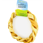 Nature"s own Braided Beef Collagen Crown - 6 to 7 in diameter
