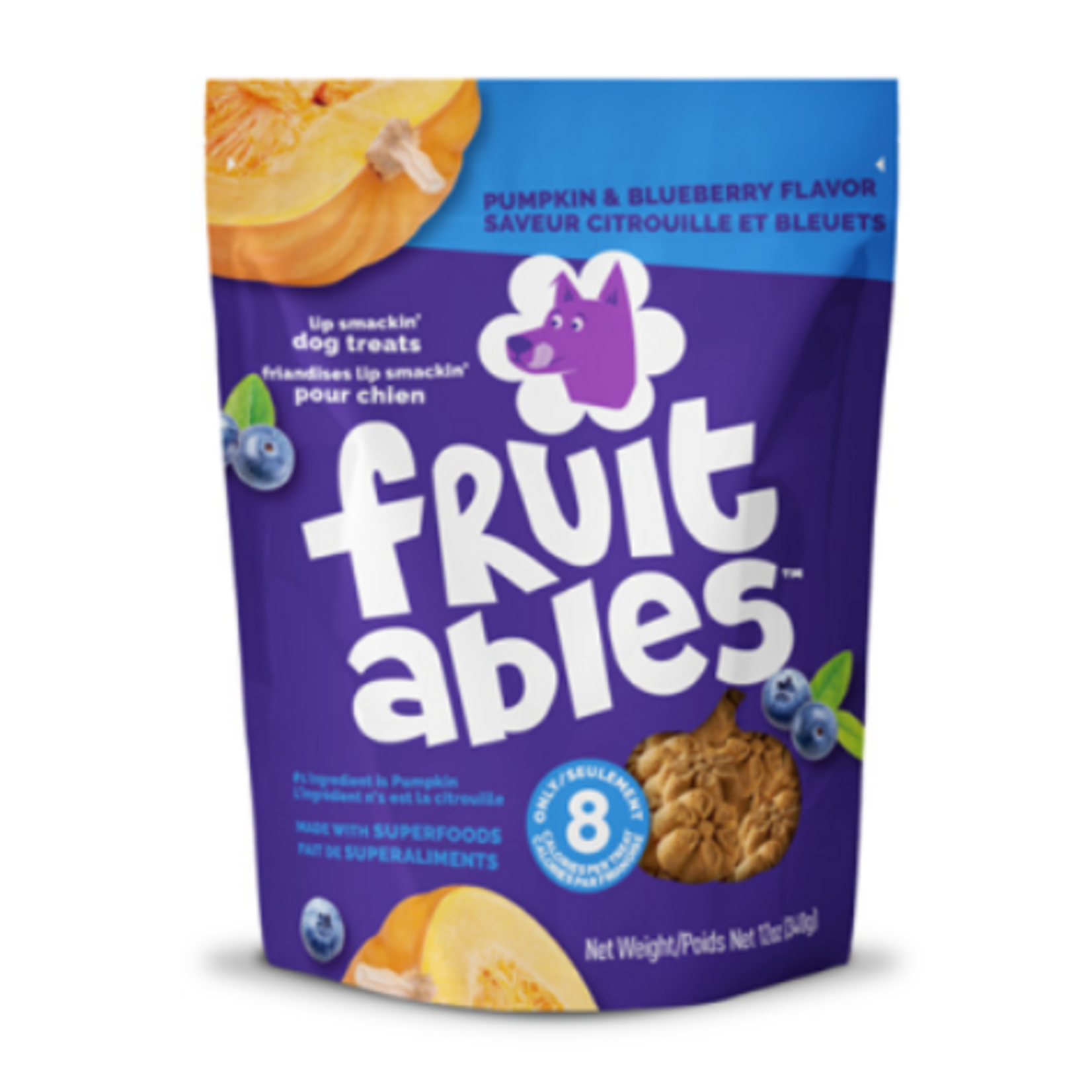 Fruitables Saveur citrouille et bleuet - 12 oz
