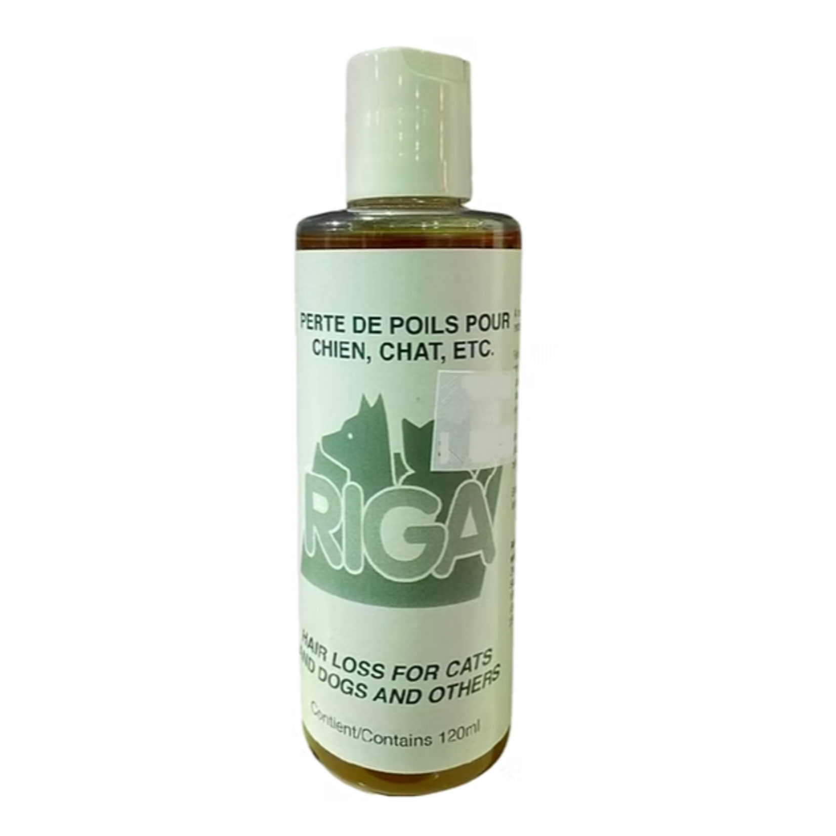 RIGA Huile contre la chute des poils pour chiens et chats - 120 ml