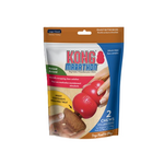 Kong Marathon Dog Treat - Peanut Butter - Large - Pack of 2