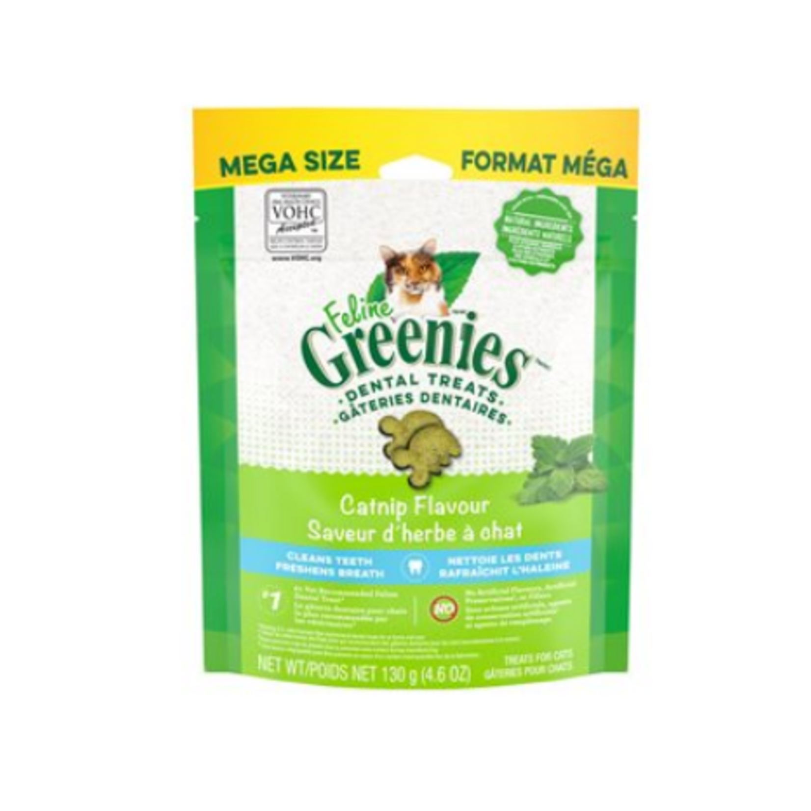 Greenies Catnip Dental Treat - 4.6 oz