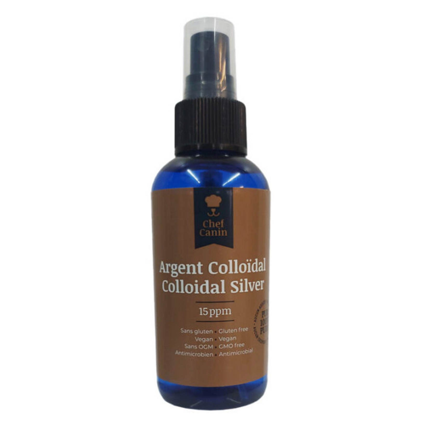 Chef Canin Argent colloïdal - 15 ppm – 250 ml