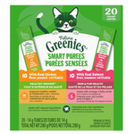 Greenies 10 tubes pour chats d'intérieur et 10 peau et  pelage - 20 tubes de 14 g