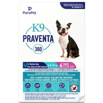 ParaPet K9 Praventa - Anti-puces et tiques - 6 tubes