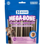 N-BONE Mega-bone - Bâtonnet à Mâcher Longue Durée - Muffin Bleuet et Citrouille - 476 g