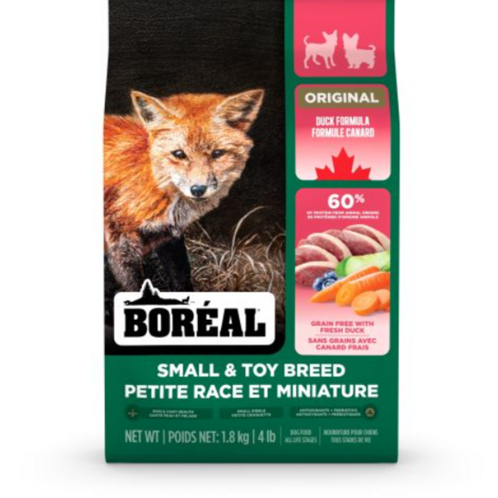 Boréal Small Breed - G Free - Duck - 5 lbs