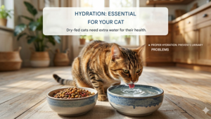 The importance of extra hydration for cats to avoid urinary problems --- This can even be a second serving from the same can.