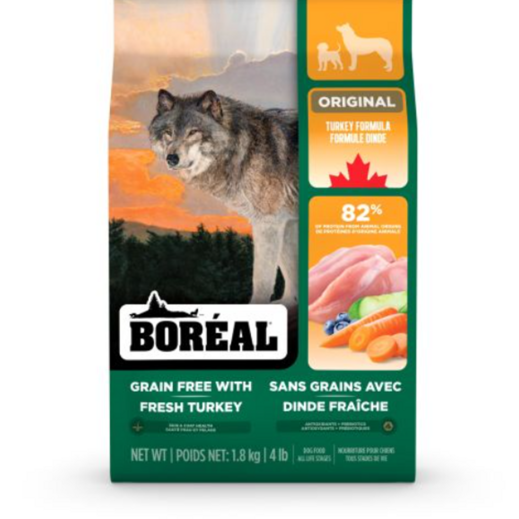 Boréal Turkey - Grain Free - 4 lbs