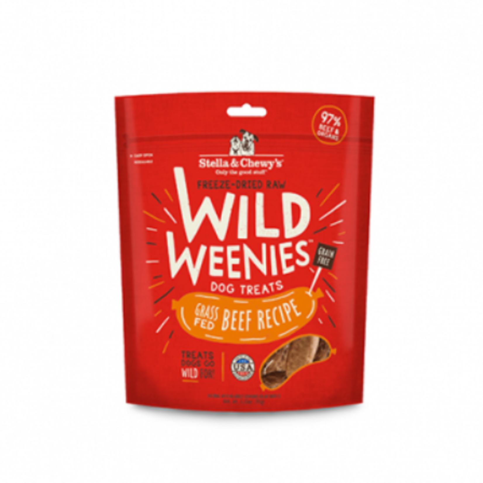 Stella & Chewy s Freeze-Dry RAW-Beef-Wild Weenies - 3.25oz