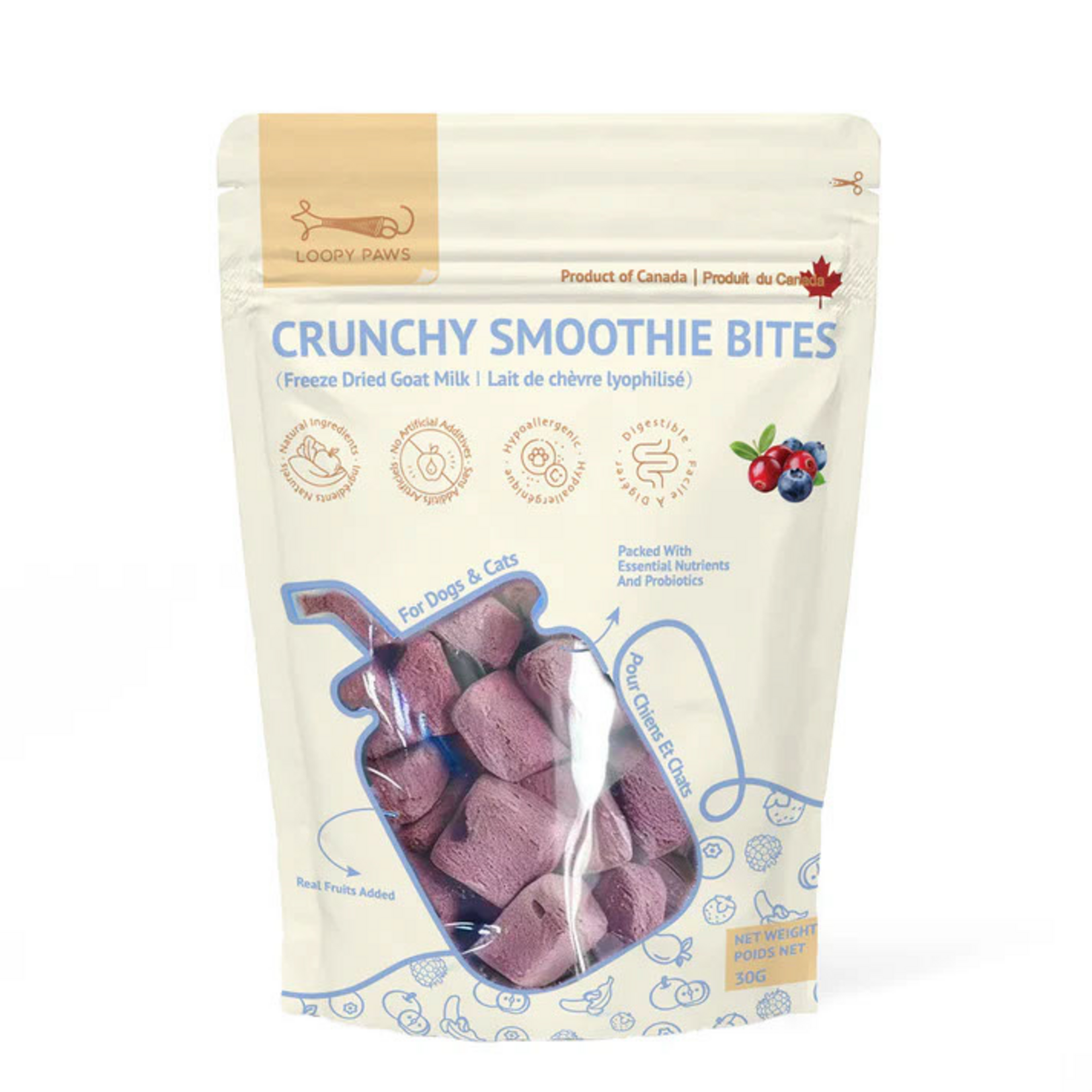Loopy Paws Smoothie Bites