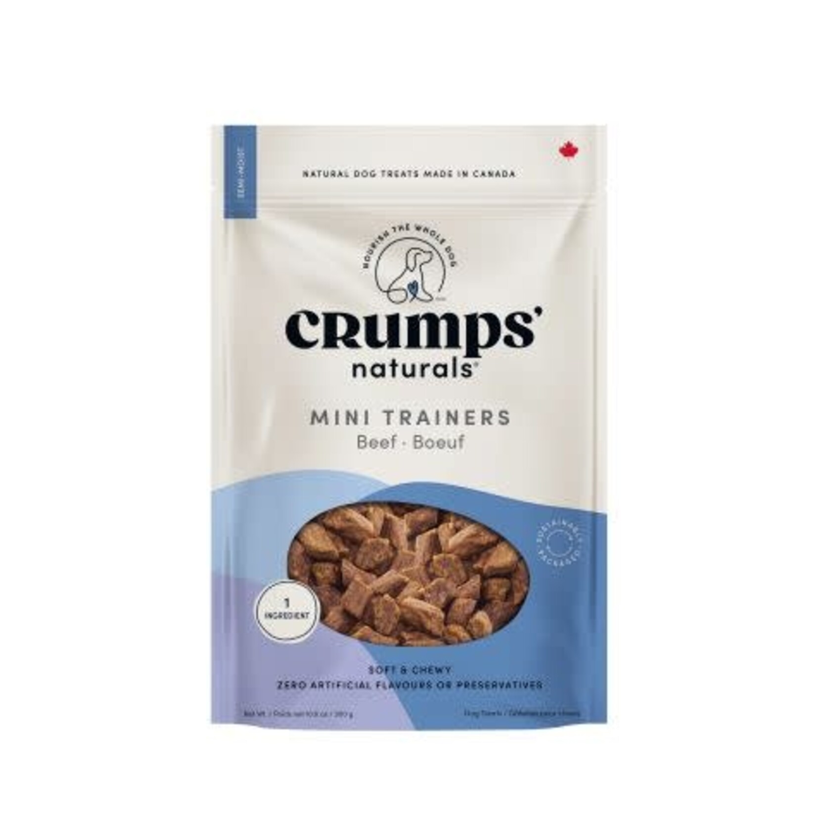 Crumps'Naturals Mini-bouchées d'entraînement - Semi-humides - Boeuf - 300 g