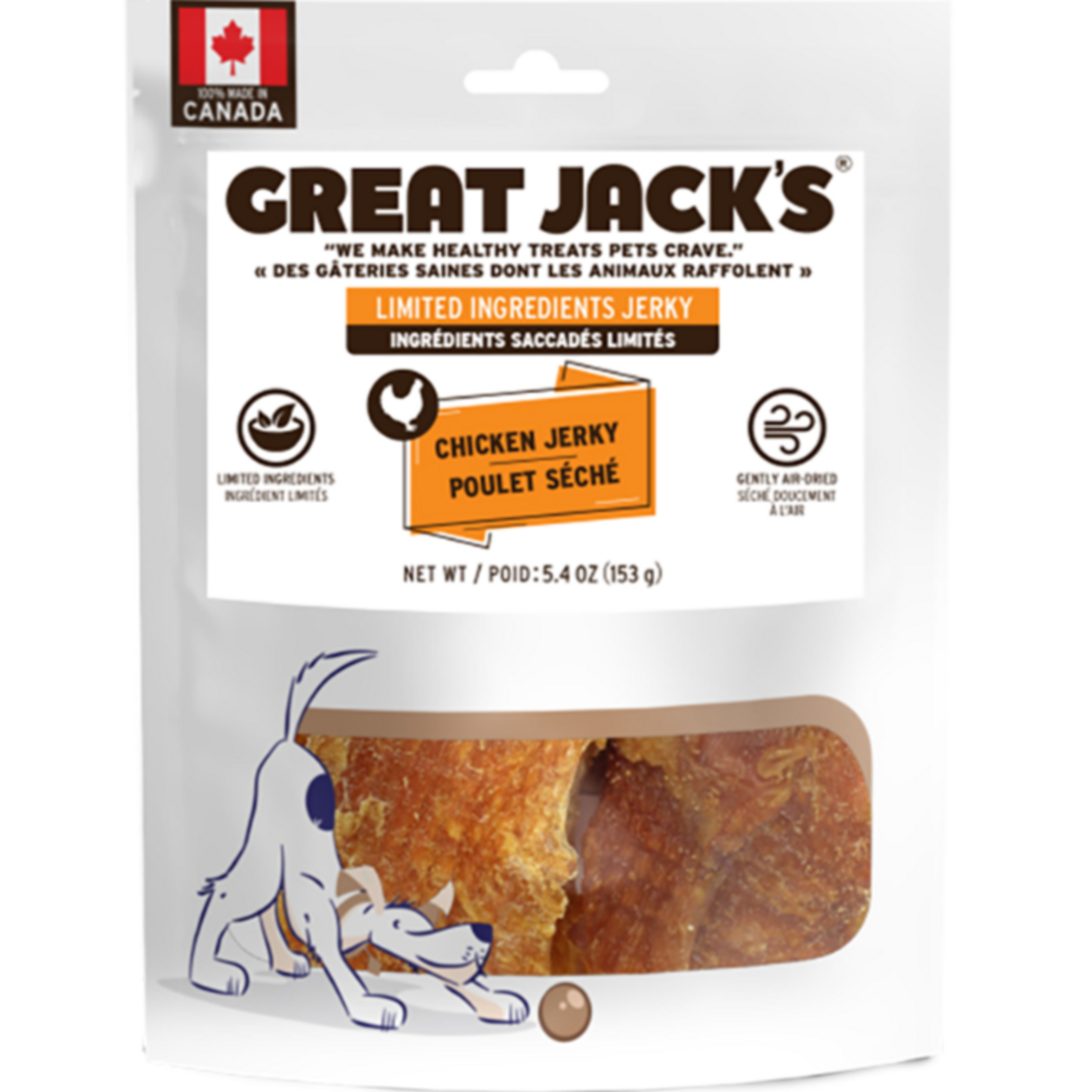 Air Dried Chicken Jerky - 153 g