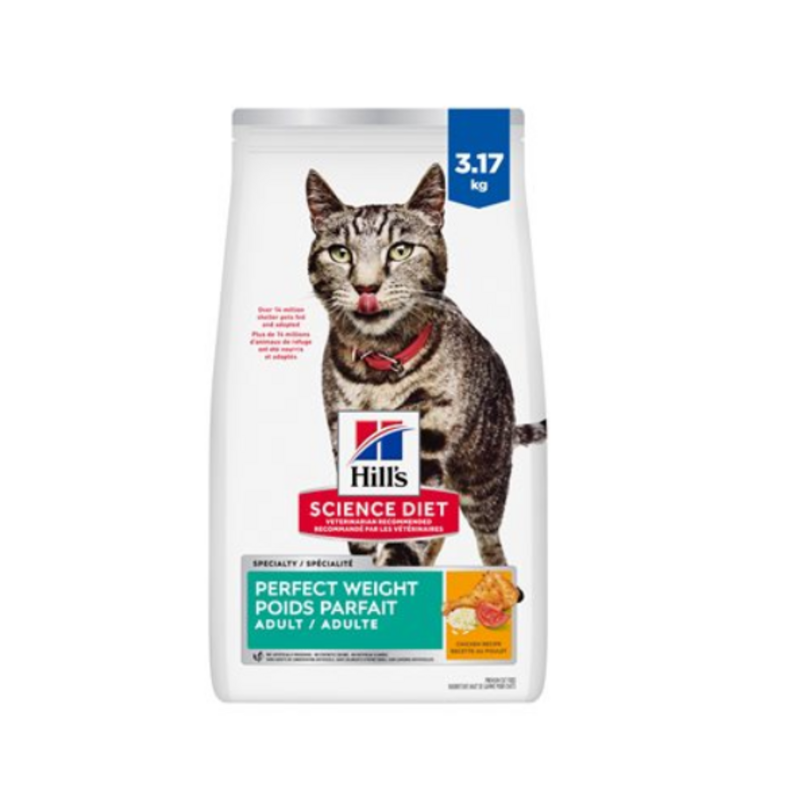 Hill's Science Diet Perfect Weight Cat - Chicken - 7 lbs