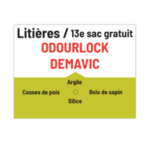 La 13e litière d'Odourlock & de Demavic est GRATUITE