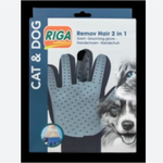 RIGA Remov hairs - Grooming glove - 2 in 1