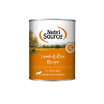 Nutri-Source Recette d'agneau et de riz - 350 g