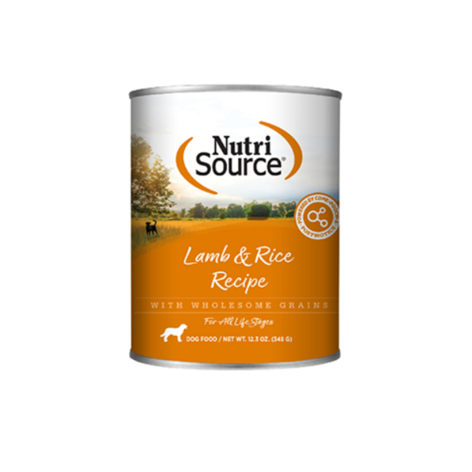 Nutri-Source Recette d'agneau et de riz - 350 g