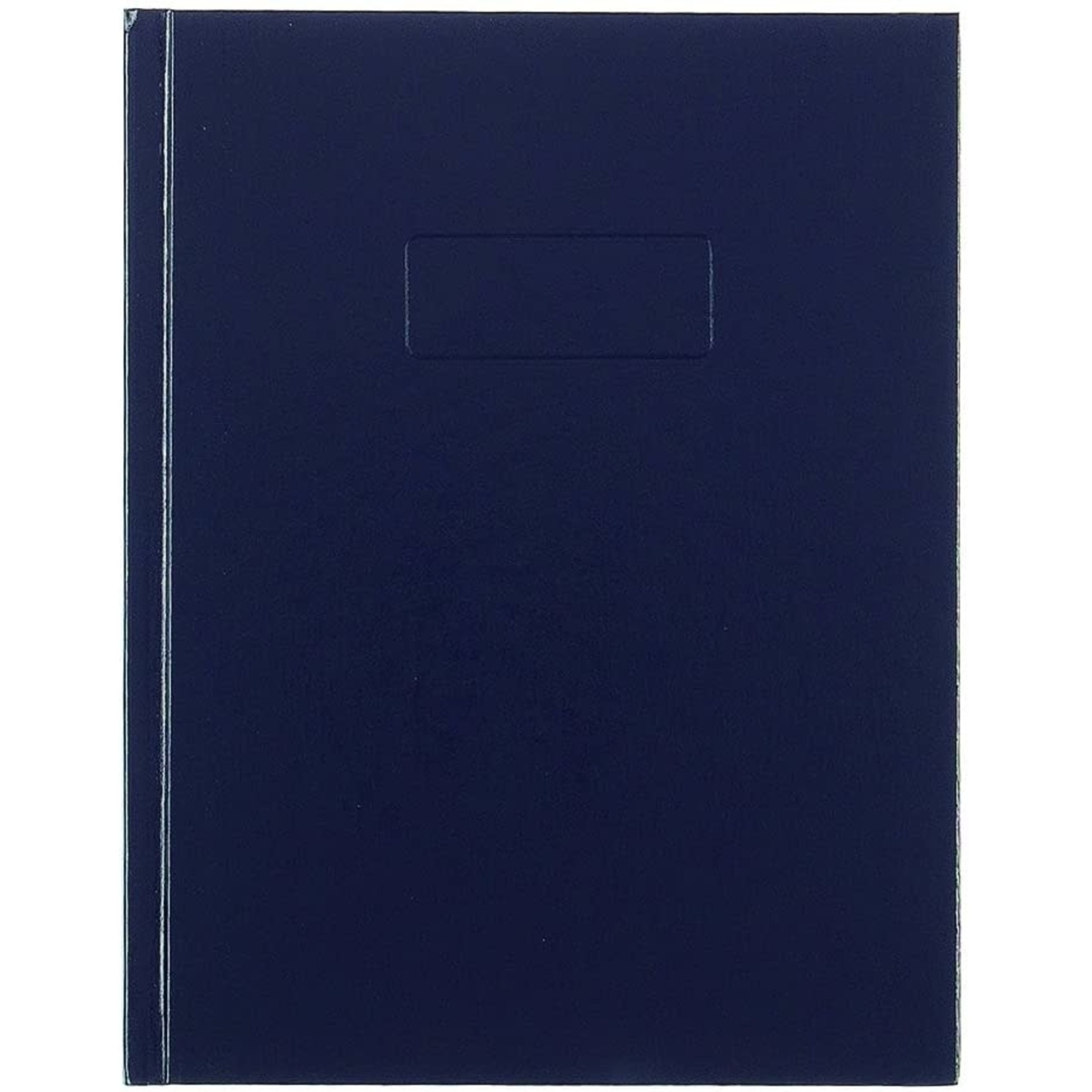 Blueline Hard Cover Notebook 192pgs- Blue