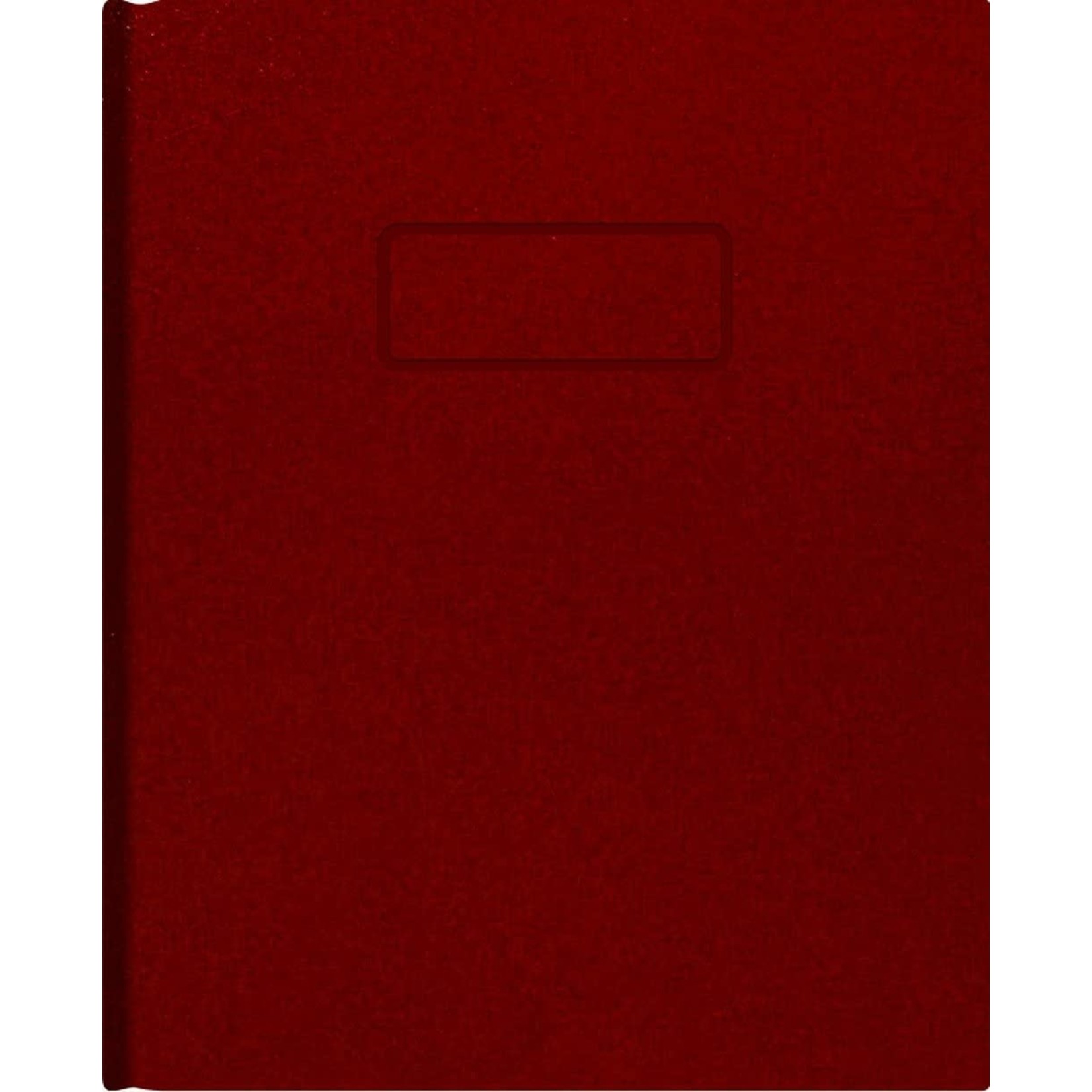 Blueline Hard Cover Notebook  192pgs- Red