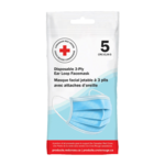 Canadian Red Cross Disposable Mask - 5pk