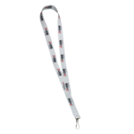 UNBSJ Lanyard White