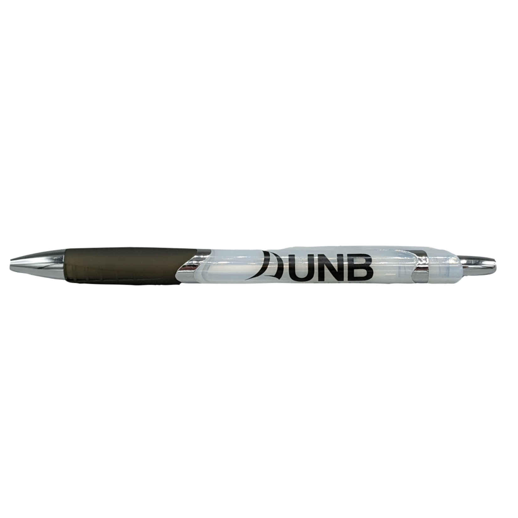 UNB Saint John Gel Ballpoint Pen - Clear/Black