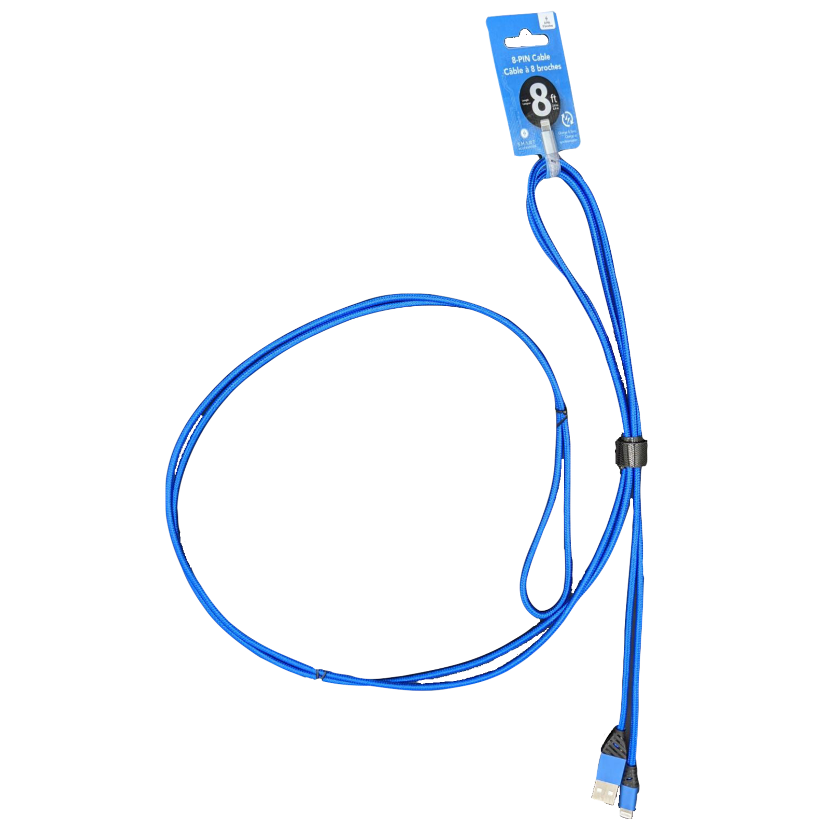 Smart 8' 8-Pin Charging Cable