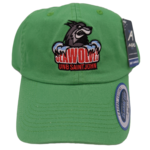 Washed Twill Soft Hat Seawolves - Green Only