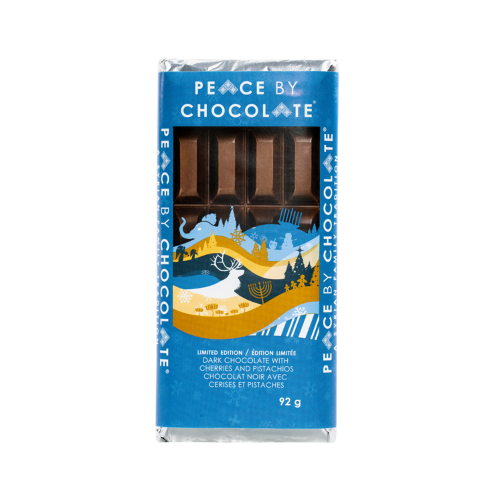 Peace By Chocolate Holiday Bar 92g