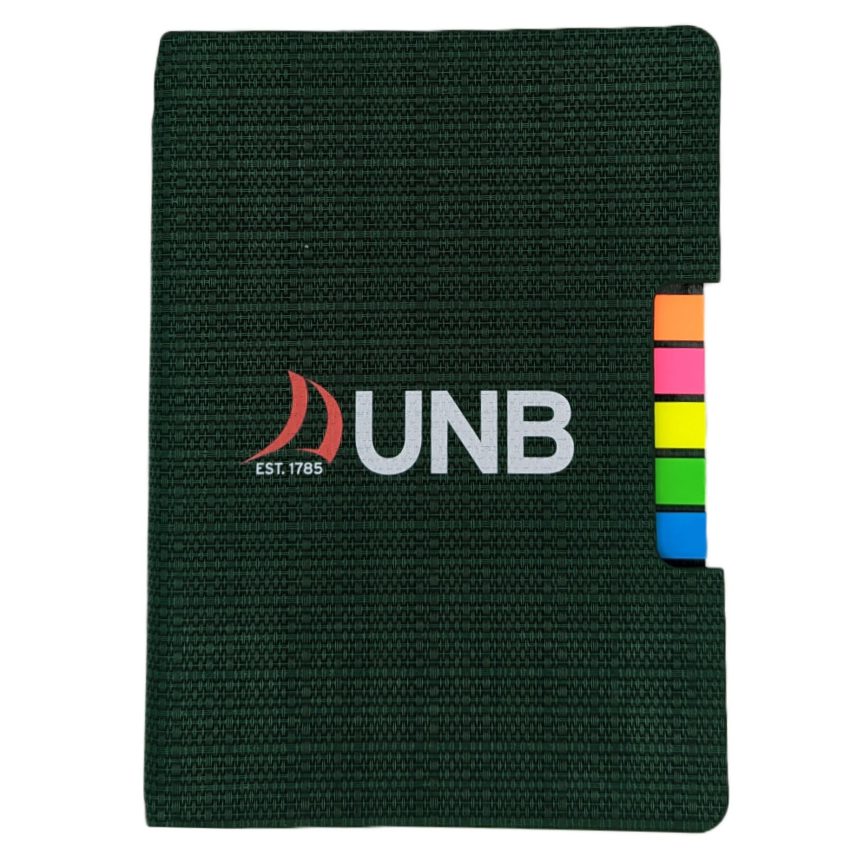 UNB Faux-Leather Journal with Adhesive Tabs