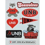 UNB Sticker Sheet