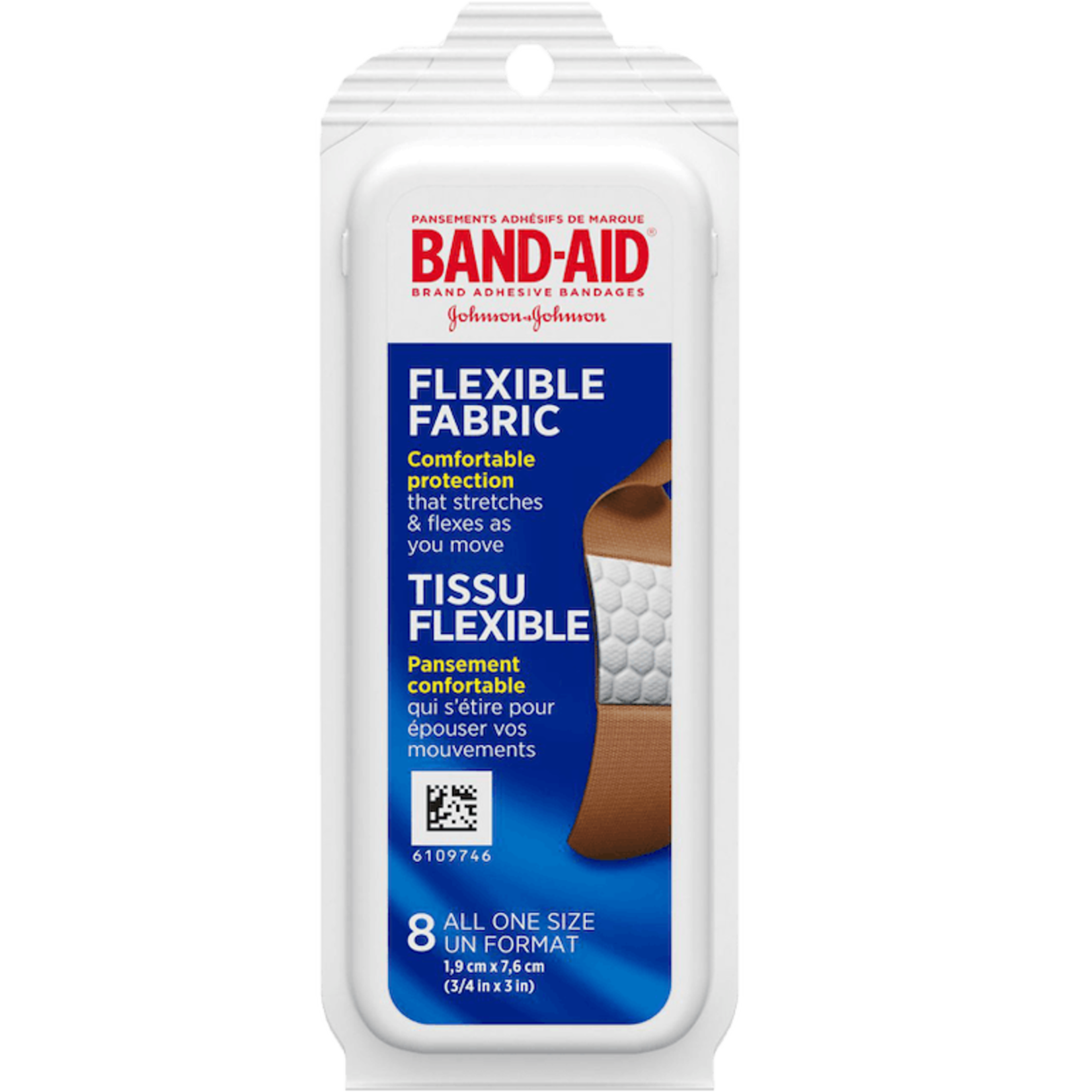 Band-Aid Flex Fabric Bandages - 8 Pack