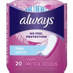 Always Pantyliners - 20 pk.