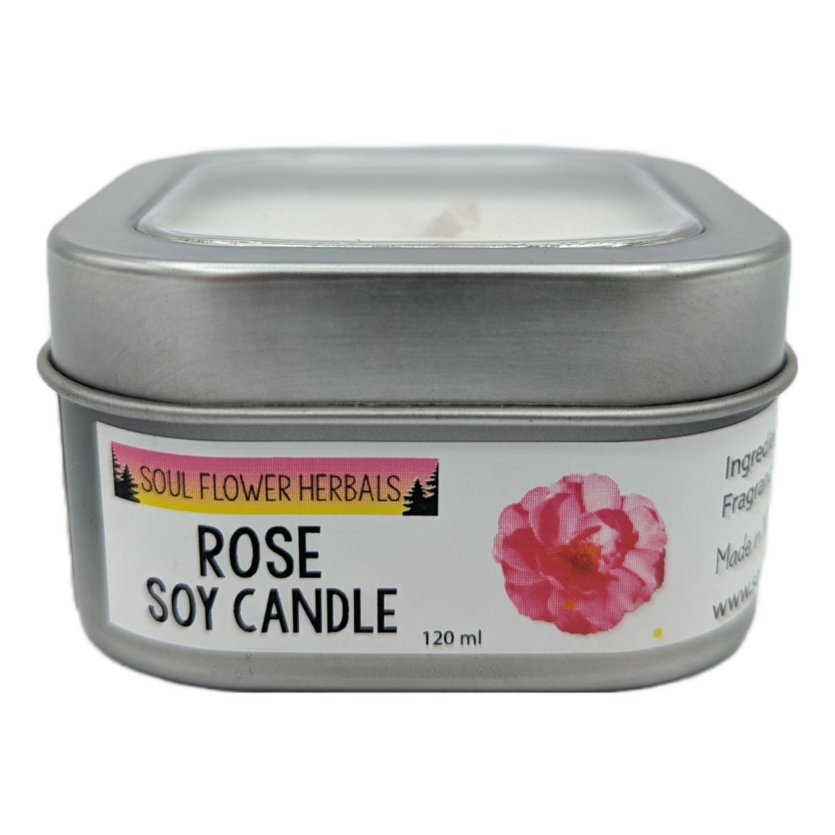 Soul Flower Herbals Soy Candle