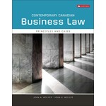 USED Contemporary Canadian Business Law, 12th Ed.