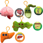 Giant Microbes Keychains