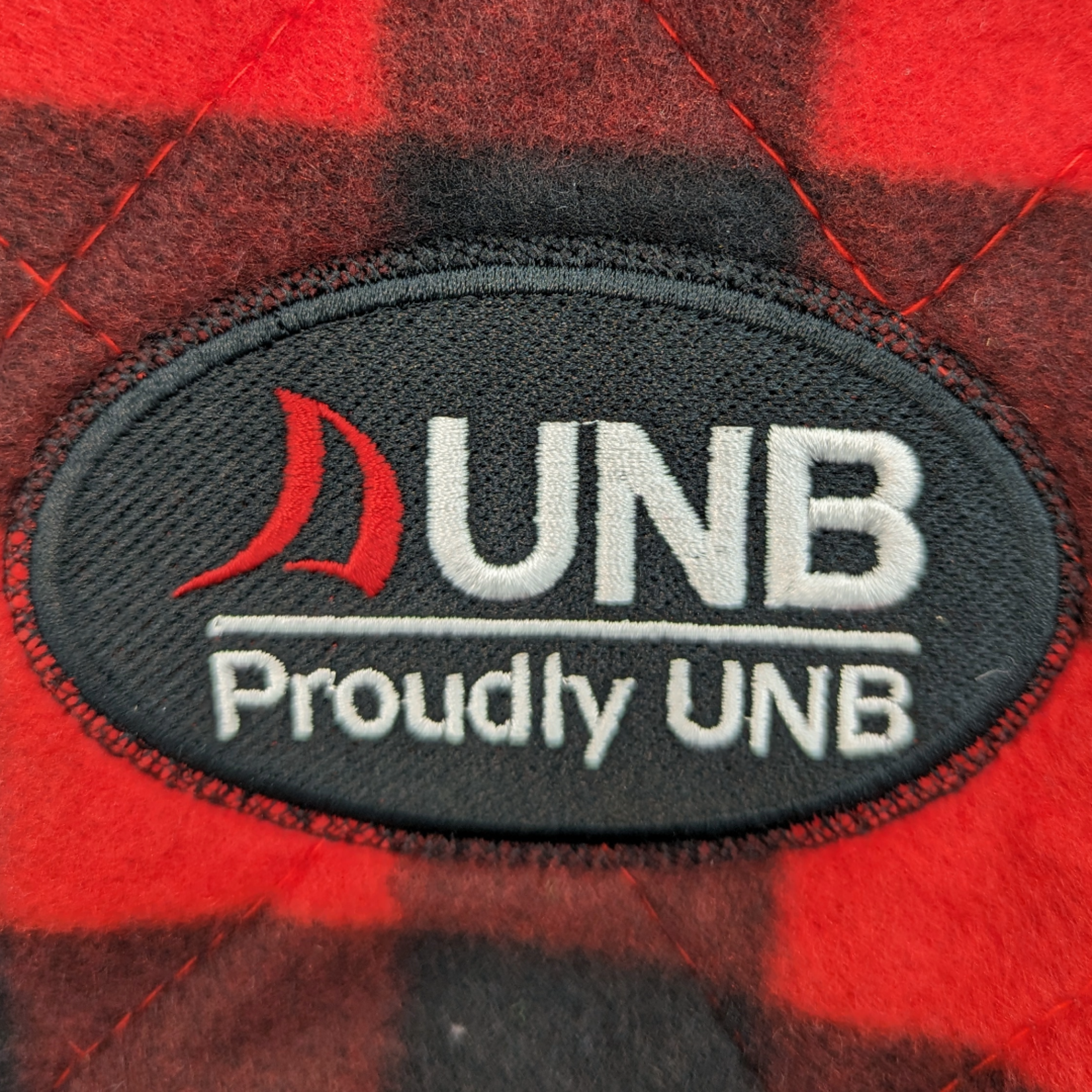 Proudly UNB Buffalo Plaid Blanket