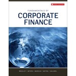 Fundamentals of Corporate Finance, 7th Canadian Edition with Connect