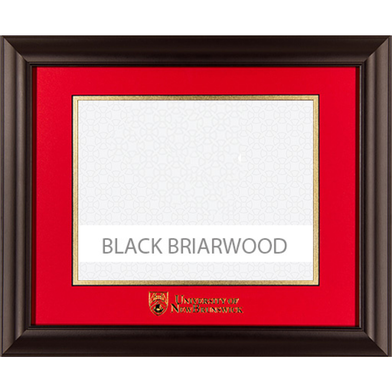 UNB Black Briarwood Frame