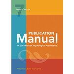 Publication Manual of the American Psychological Association: , 2020 Copyright [7E]