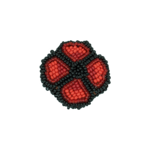 Amirault's Designs Beaded Poppy