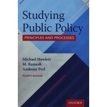 Studying Public Policy: Principles and Processes, 4th Edition