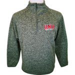 1/4 Zip Heather Fleece Sweater - UNB Saint John