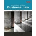 Contemporary Canadian Business Law, 12th Ed.